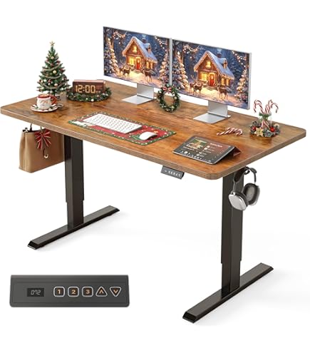 Amazon | ErGear 電動 オフィスワークテーブル 昇降式デスク